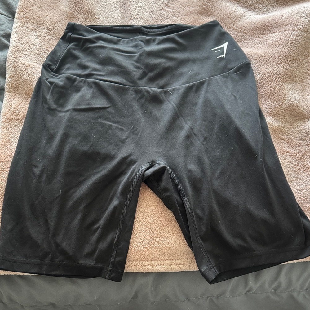 Black Gymshark biker Shorts